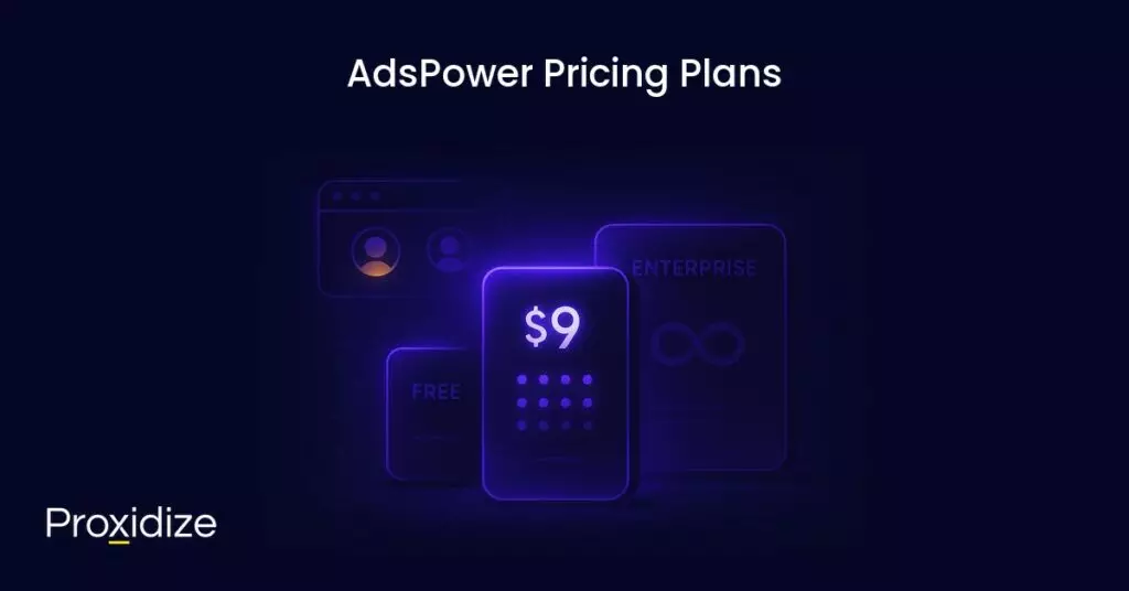 A drawing of various plans under the title 