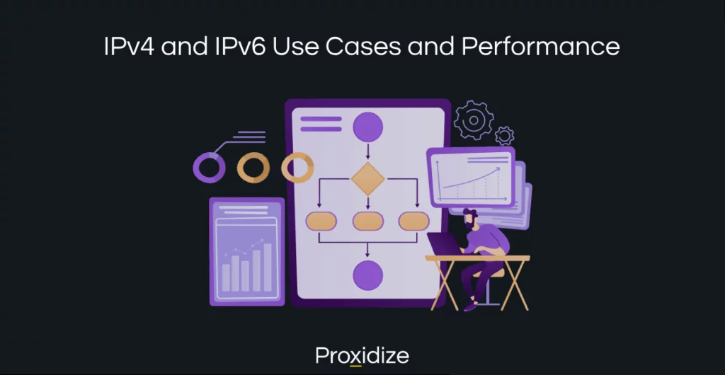 A drawing of diagrams and a man at a desk under the title 