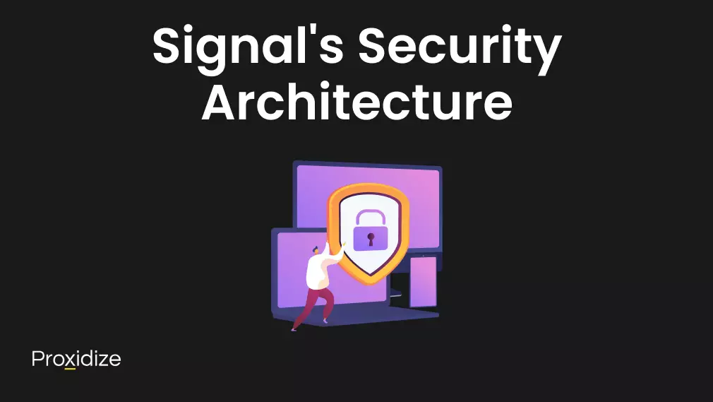 A drawing of three electronic devices behind a padlocked shield under the title