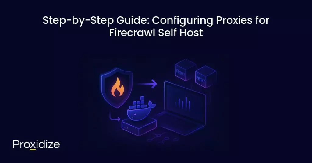 A drawing of a server and laptops with proxies under the title