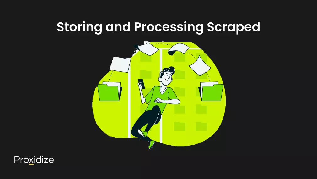 Image of a man surrounded by two folders with a piece of paper going between them. Text above that reads